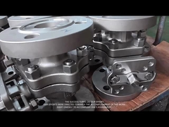 Válvula de bolas de acero inoxidable de plataforma alta