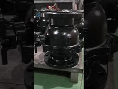 Válvula de bola WCB con bridas