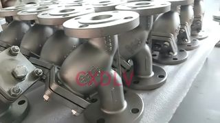 Filtro en Y de acero inoxidable DN40 Conexión RF ANSI150LB