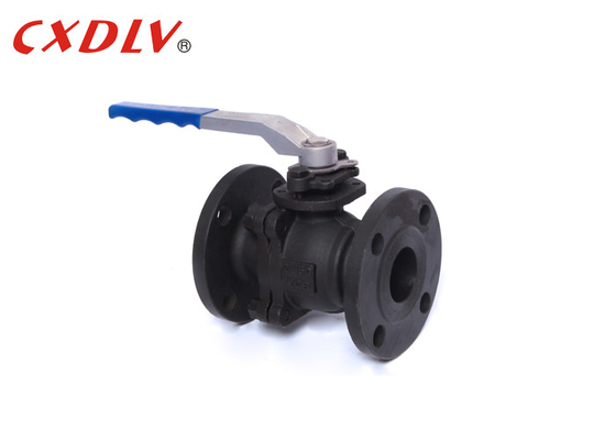 Válvula de bola con brida DIN PN16 WCB 2PC Acero inoxidable