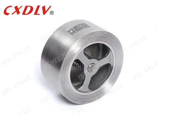 Válvula de retención de placa tipo wafer H71 Acero inoxidable SS316