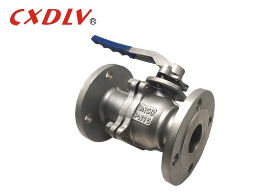 DN50 DN 100 válvula de bola de acero inoxidable CF8/CF8M Cuerpo de conexión con brida PN10/16 extremos