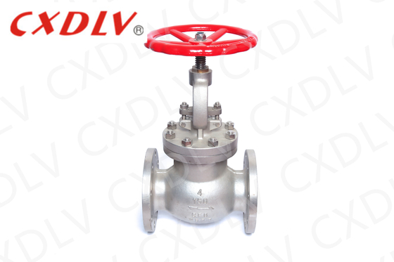 Válvula globo manual de acero inoxidable con acción de tornillo para una operación fácil