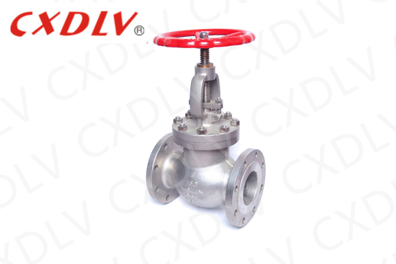 Válvula globo manual de acero inoxidable con acción de tornillo para una operación fácil