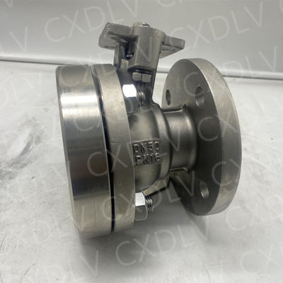 Válvula de fondo de tanque de acero inoxidable, cambio de diámetro, PN10-PN40