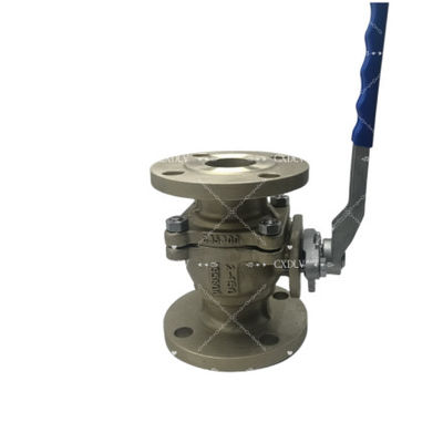 Dn15 Dn200 válvula de bolas de latón en el sector industrial