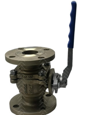 La válvula de bolas C95800 de la norma ANSI es aplicable a diversos medios.