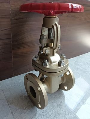 Válvula de puerta de rueda de mano con extremos de brida CF8M de acero inoxidable de 150LB para control de fluidos y operación fácil