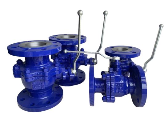 Italia válvula de gas válvula de bolas con brida DN50 PN16 piezas válvula de mango del cuerpo