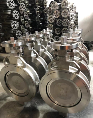 Double Eccentric High Performance Butterfly Valve Stainless Steel Wafer Type JIS10K/ANSI150LB