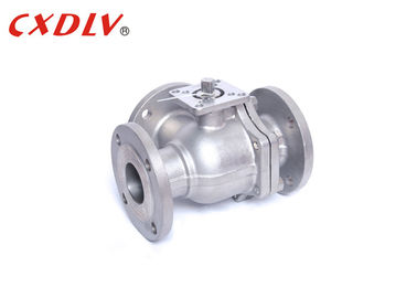 Postizo de montaje directo del acero inoxidable de la vávula de bola de 3 maneras para la automatización de los actuadores del motor