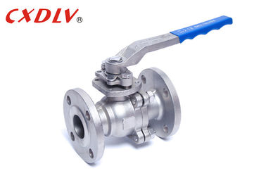 Alta presión 2 gas manual del acero inoxidable de la vávula de bola del pedazo JIS 20K CF8
