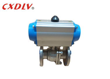 Válvula de control actuada neumática de la vávula de bola del reborde temporario doble 150LB