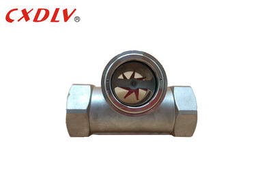 Presión roscada del indicador del flujo del vidrio de vista del tornillo BSPT BSP NPT normalmente