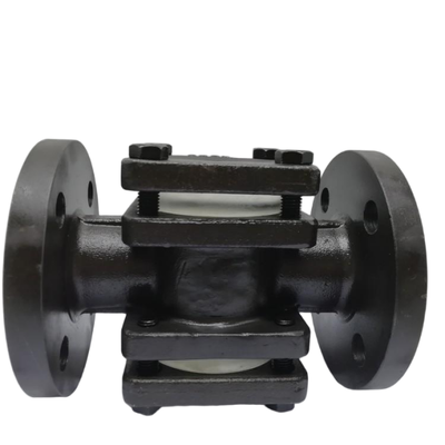 Vidrio visor con flanges conforme a la norma ASTM B16.34 para alta presión industrial con vidrio templado para el flujo de GLP