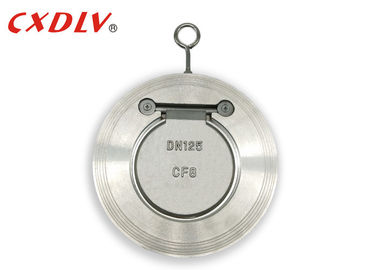 CF8 SS escogen vida útil larga del tipo de valor devuelto de la pulgada de la válvula de control de oscilación del disco DN125 no