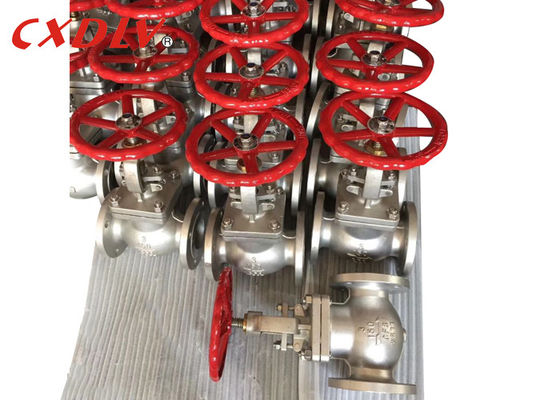 Volante de dirección SS de la junta 150LB de PTFE válvula de globo ensanchada 3 pulgadas