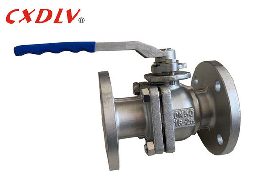 El estruendo FM DN50 del aceite PTFE Seat del agua ensanchó vávula de bola