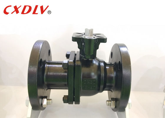 Bastidor de inversiones de la vávula de bola del agua de PN40 CF8 WCB PTFE Seat