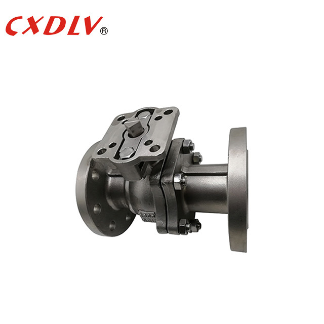150LB RF Válvula de bola flotante de acero inoxidable de perforación completa con asiento blando PTFE PPL POB