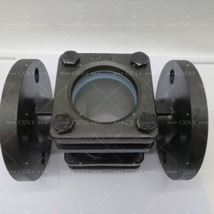 Vidrio visor con flanges conforme a la norma ASTM B16.34 para alta presión industrial con vidrio templado para el flujo de GLP