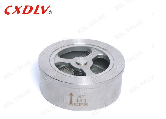 Válvula de retención de placa tipo wafer H71 Acero inoxidable SS316