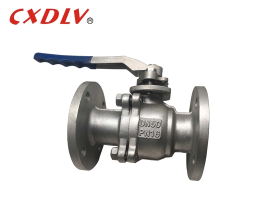 DN50 DN 100 válvula de bola de acero inoxidable CF8/CF8M Cuerpo de conexión con brida PN10/16 extremos