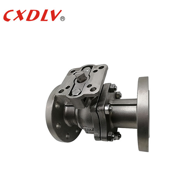 150LB RF Válvula de bola flotante de acero inoxidable de perforación completa con asiento blando PTFE PPL POB