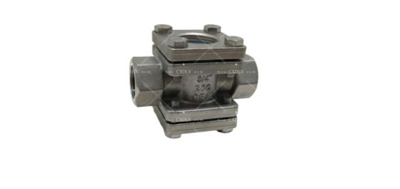 Inversión de fundición Visión de vidrio Indicador de flujo de tornillos finales