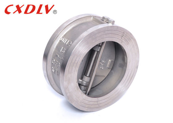 Oscilación dual de la placa con el estilo de la mariposa de la válvula de control de la oblea de la primavera respetuoso del medio ambiente