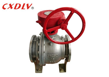 DN150 6 precio partido del cuerpo del acero inoxidable de la vávula de bola del muñón de la pulgada 2PC CF8M
