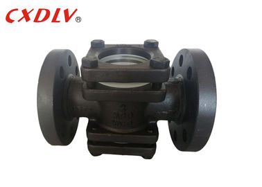 PTFE Glasket RF ensanchó vidrio de Pyrex de alta presión recto del vidrio de vista de los finales WCB