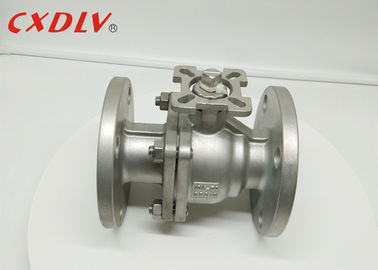 150LB ensanchó la vávula de bola de acero inoxidable CF8M Direct Mounting Pad