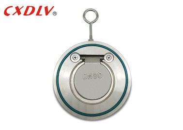 Un acero inoxidable fino suave ISO de la oblea DN80 de Seat de la válvula no de vuelta de la manera certificado