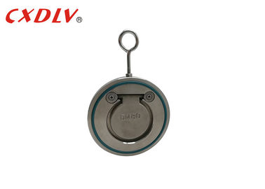 Artículo ligero inoxidable del acero PN10 de la válvula de control de la oblea del estilo del oscilación de H74 GB