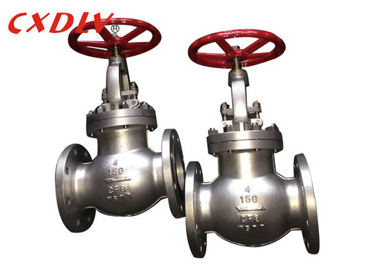 Volante de dirección SS de la junta 150LB de PTFE válvula de globo ensanchada 3 pulgadas