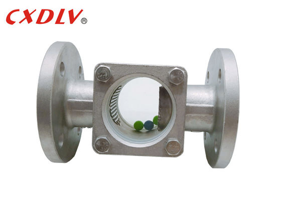 La bola de flotación SS321 ensanchó vidrio de vista con los Pyrex ANSI150LB ensanchar conexión