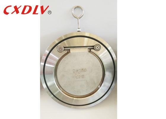 Salida cero suave de la válvula de control de oscilación de la oblea de CF8 NBR Seat