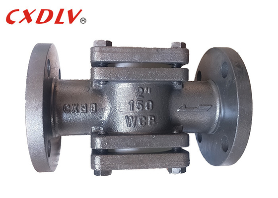 A216 WCB ensanchó la vista 150LB de cristal RF moderó el indicador en línea del flujo del cuarzo