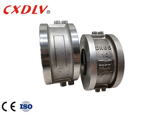 DN150 no vuelven la oblea dual de la válvula de control de la placa con EPDM Seat